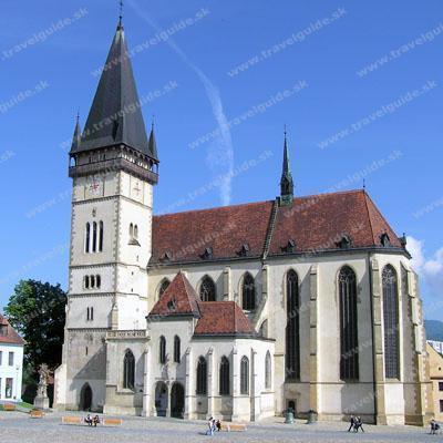 Farský kostol sv. Egídia, Bardejov - Národné kultúrne pamiatky -  Travelguide.sk