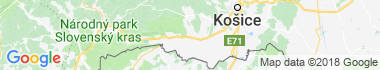 Moldava nad Bodvou Mapa