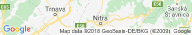 Nitra - Luzianky Karte