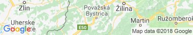 Považská Bystrica Mapa
