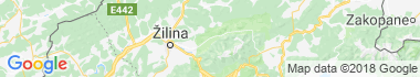 Belá - in der Nähe von Žilina Karte