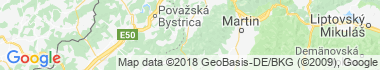 Rajecka Lesna Map