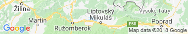 Liptovsky Trnovec Map