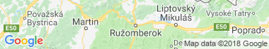 Ruzomberok Map