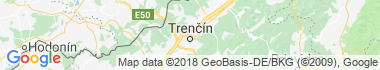 Trenčín Mapa