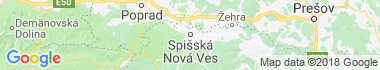 Spišská Nová Ves Mapa