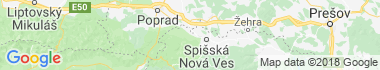 Spisske Tomasovce Map