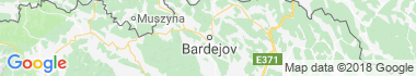 Bardejov Mapa