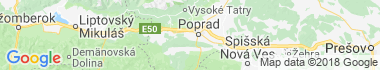 Spisska Teplica Map