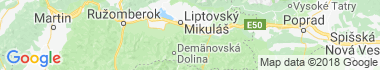 Jánska valley Map