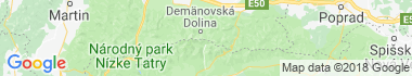 Spas Low Tatras Map