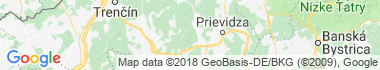 Nitra Górna Mapa