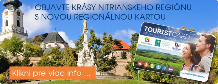 Tourist card Nitra